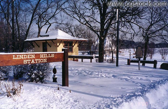 Photo of Linden Hills Depot (Winter)(163)