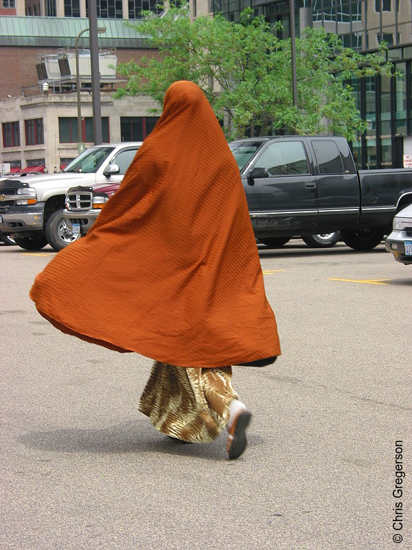 Photo of Somali Woman in Hijaab, Walking(2060)
