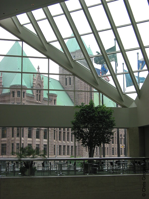Photo of Minneapolis City Hall from the Pillsbury Center(2063)