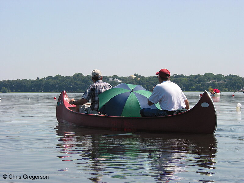 Photo of Canoe on Lake Calhoun(2193)