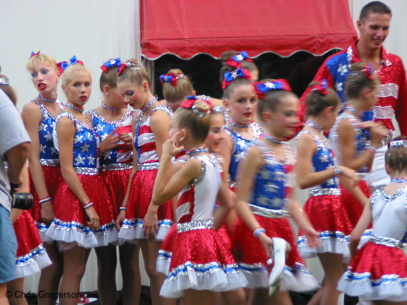 Photo of Young Girls in Dance Talent Contest(2310)