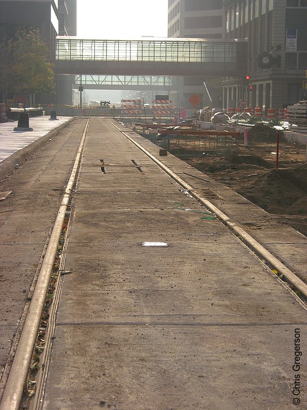 Photo of Light Rail Construction on 5th Street South(2469)