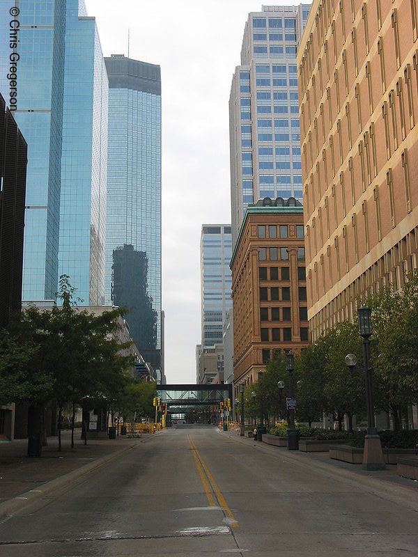 Photo of Nicollet Mall from 4th Street(2472)