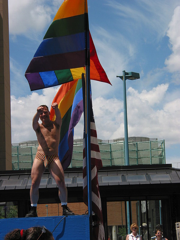 Photo of Dancer on Pride Parade Float(2815)