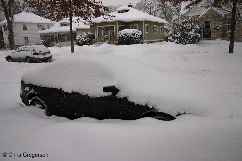 Photo of Snowed-In Car(3074)