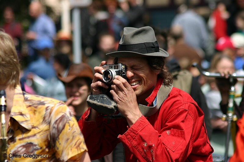 Photo of Taking a Picture at May Day(3206)