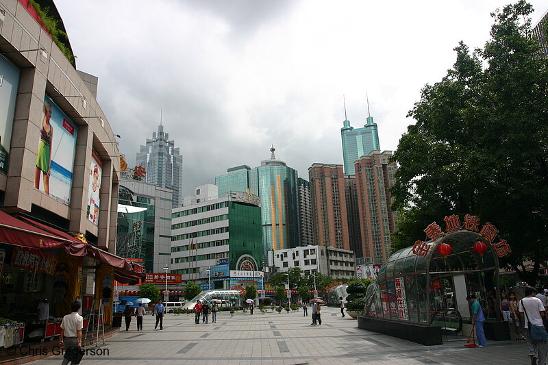 Photo of Pedestrian Mall in Shenzhen, China(3247)