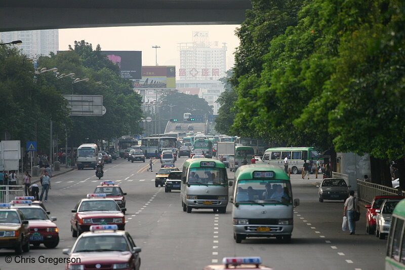 Photo of Traffic on Jianshe Road, Shenzhen(3310)