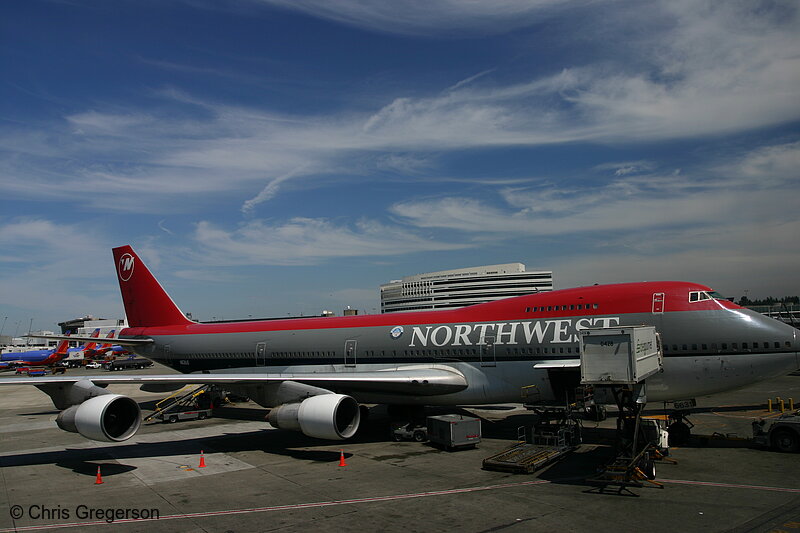 Photo of Northwest Airlines 747-400(3343)