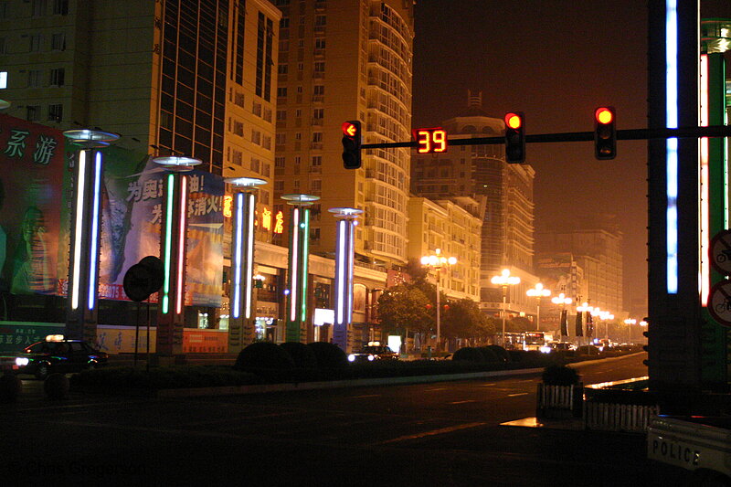 Photo of Downtown Guilin Street at Night(4251)