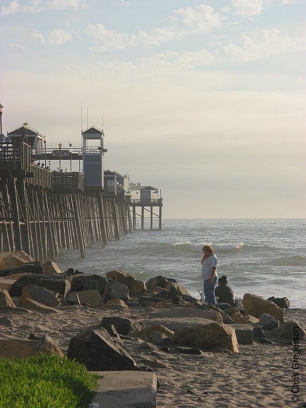 Photo of Oceanside, California Pier(4294)