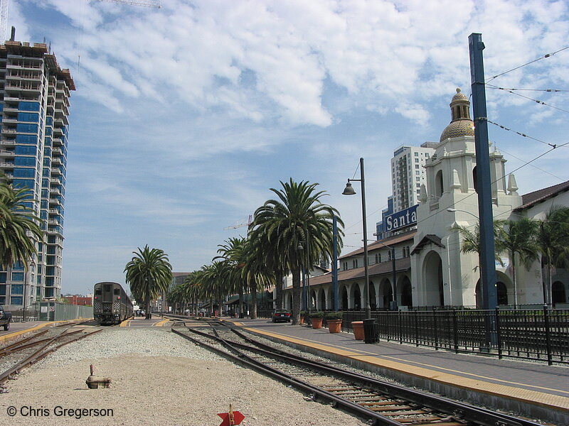 Photo of Tracks outside Santa Fe Station, San Diego(4303)