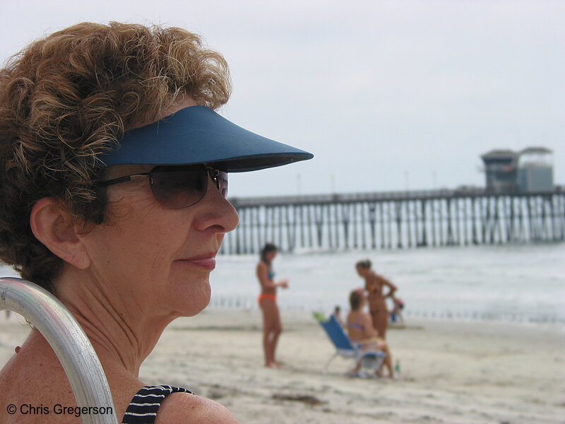 Photo of Profile of Woman Sunbathing(4358)