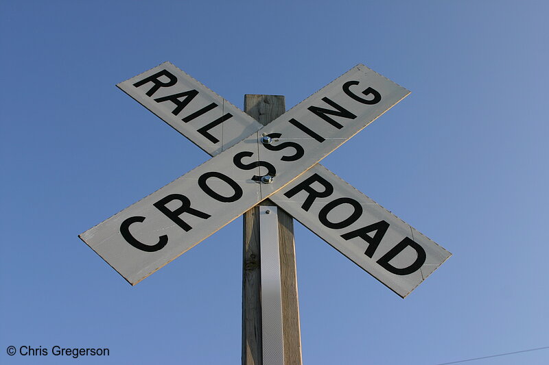 Photo of Railroad Crossing Sign(4506)