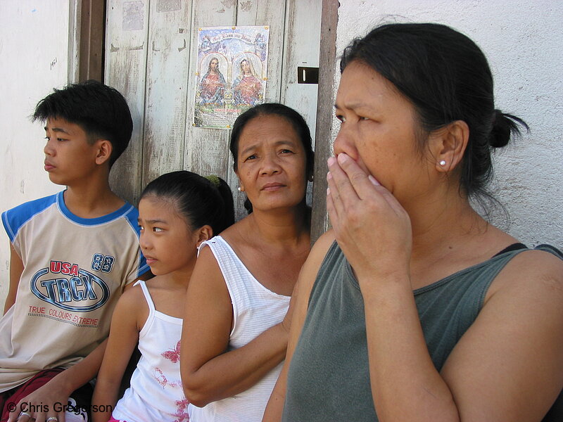 Photo of Filipino Family Members, Siteo Pader, Pampanga(4901)