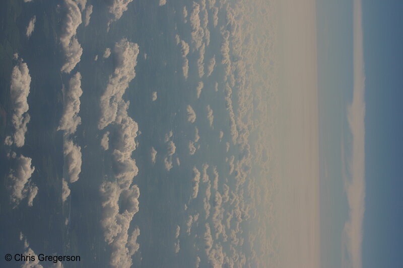 Photo of Aerial Photo of a Field of Small, Puffy Clouds(5044)