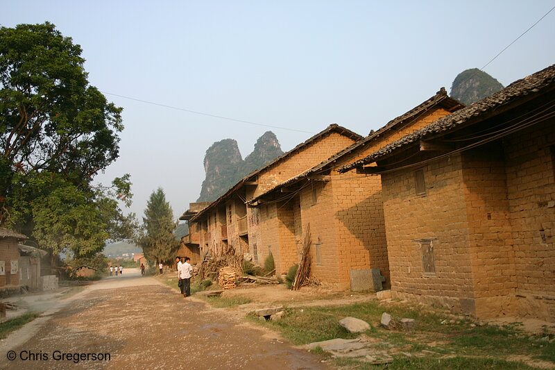 Photo of Rural Chinese Road in Gaotian(5074)