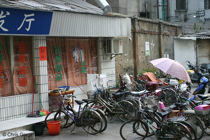 Photo of Bicycle Parking in China(5110)