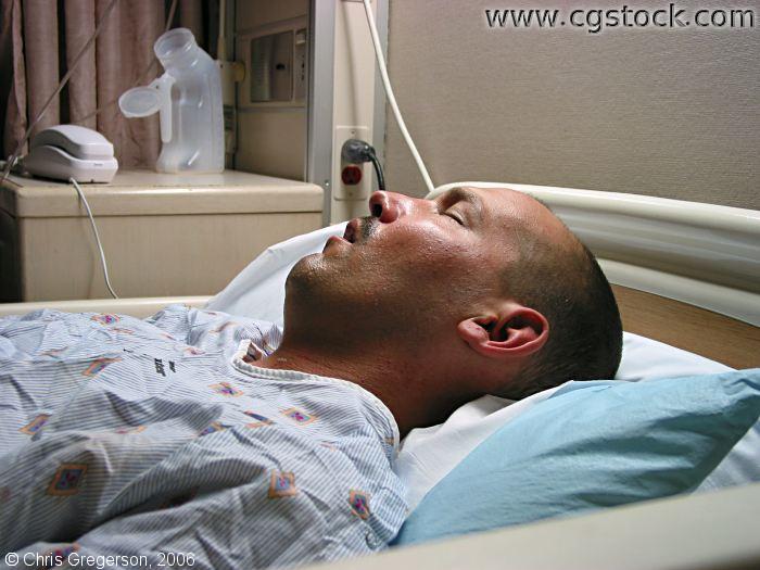 Photo of Marc in a Coma in the Hospital(5207)