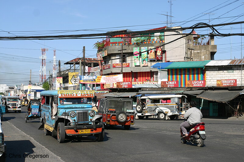 Photo of Busy Street in the Philippines (Angeles City, Pampanga)(5376)
