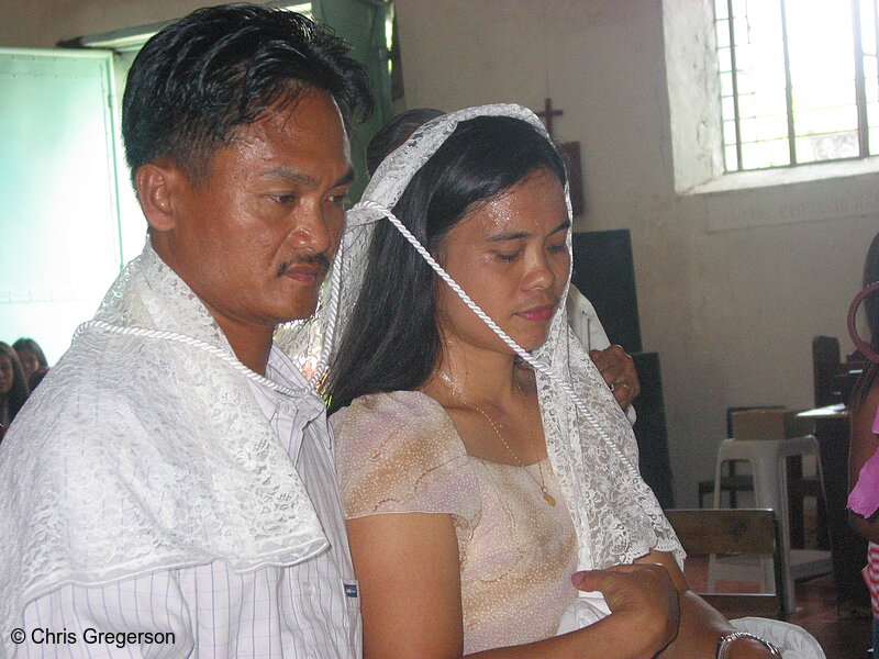 Photo of Couple Being Married in the Philippines(5423)