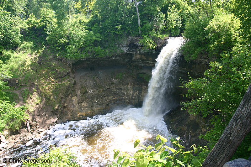 Photo of Minnehaha Falls in Minnehaha Park(5460)