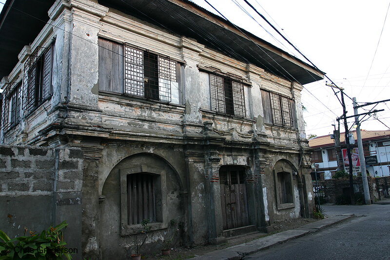 Photo of An Old Spanish Styled House in Vigan, Ilocos Sur, Philippines(5553)