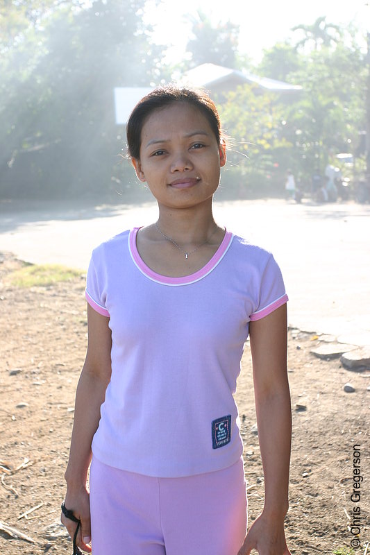 Photo of An Ilocana Woman in Las-Ud, Badoc, Ilocos Norte(5678)