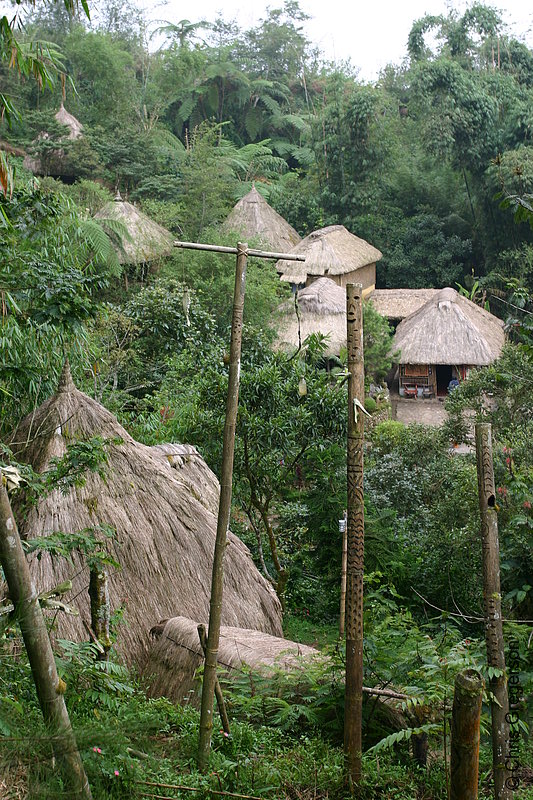 Photo of Traditional Ifugao Huts in Tam-Awan Village, Baguio City(5791)