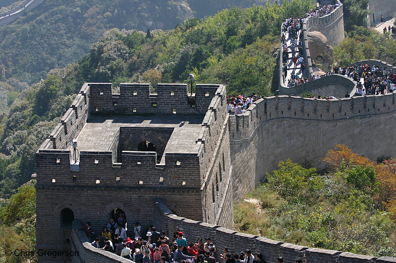 Photo of Watchtower of the Great Wall of China near Badaling(5867)