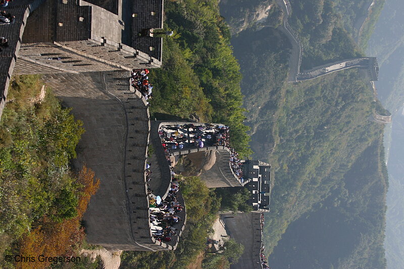 Photo of The Winding Great Wall of China near Badaling(5869)