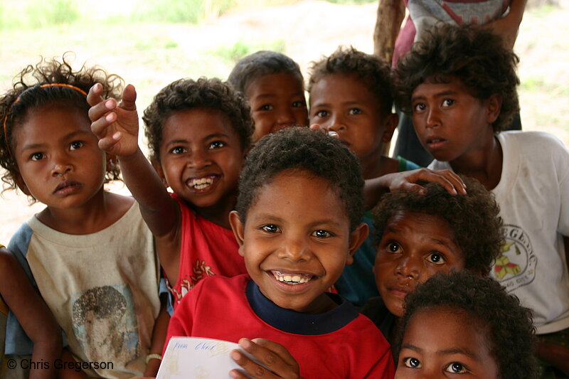 Photo of Group of Aeta Kids Asking for a Copy of Pictures(6025)
