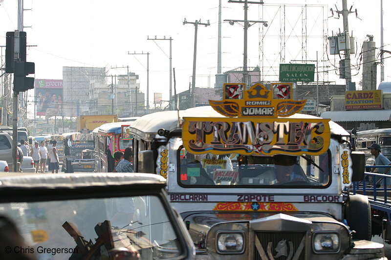 Photo of Congestion on Bacoors Main Road(6111)