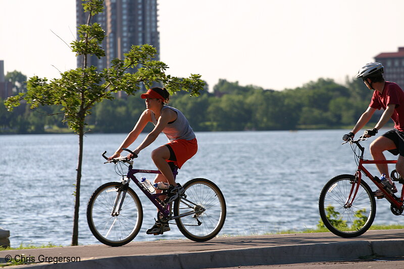 Photo of Bicycle Riders at Lake Calhoun(6142)