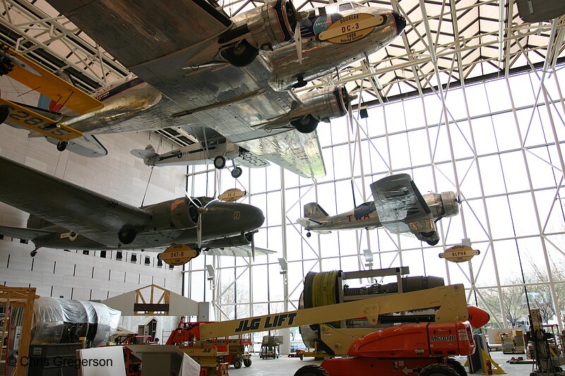 Photo of Vintage Aircraft Exhibit in the National Air and Space Museum, Washington, D.C.(6220)