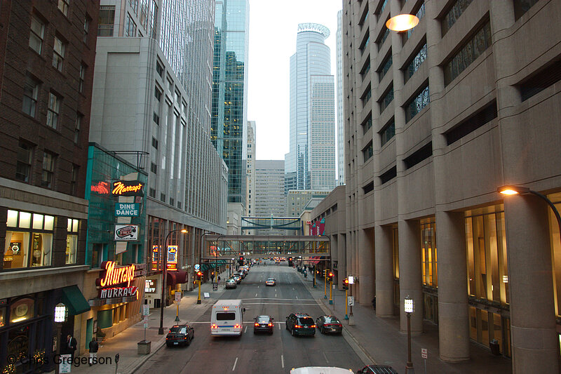 Photo of Sixth Street and Nicollet Mall, Downtown Minneapolis(6260)