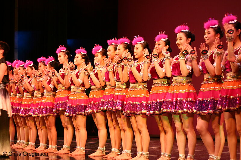 Photo of Girls from RFDZ High School in China After Performing in Minnesota(6487)