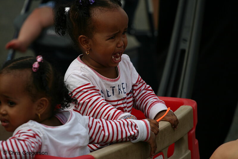Photo of Little Girl Crying at the Minnesota State Fair(6548)