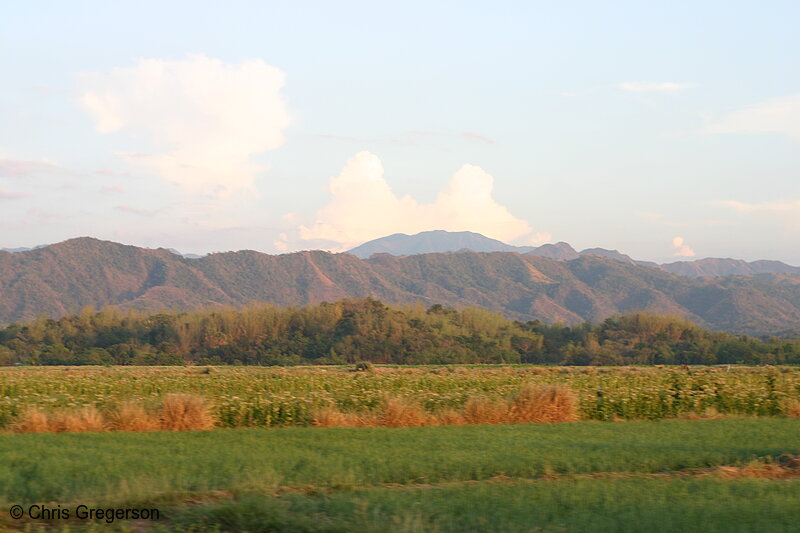 Photo of Farm Fields and Mountains, Ilocos Norte, the Philippines(6674)