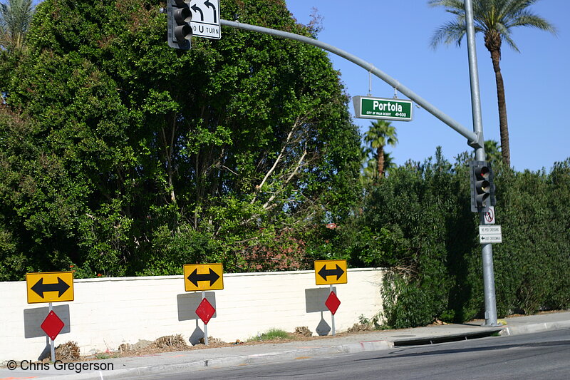 Photo of Portola Avenue in Palm Desert, CA(6852)