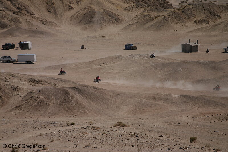 Photo of Motorcycle/Motocross Riders in Anza-Borrego Desert State Park(6858)