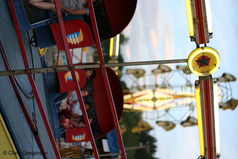 Photo of Amusement Rides, St. Croix County Fair Midway(6989)