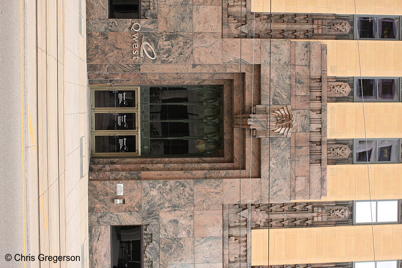 Photo of Qwest Building Entrance, Minneapolis(7080)