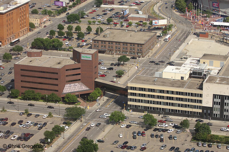 Photo of Star Tribune Buildings from Overhead(7143)