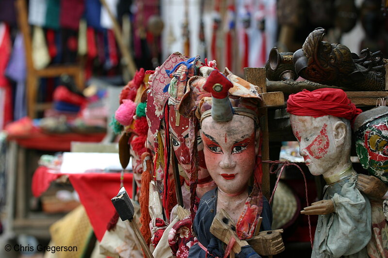 Photo of Traditional Chinese Puppets, Yangshuo, China(7270)