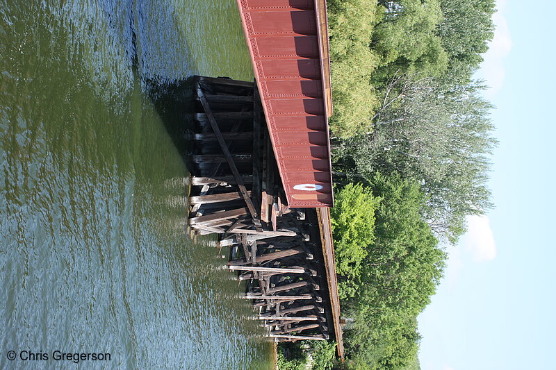 Photo of Railroad Bridge, Lake Minnetonka, Minnesota(7368)