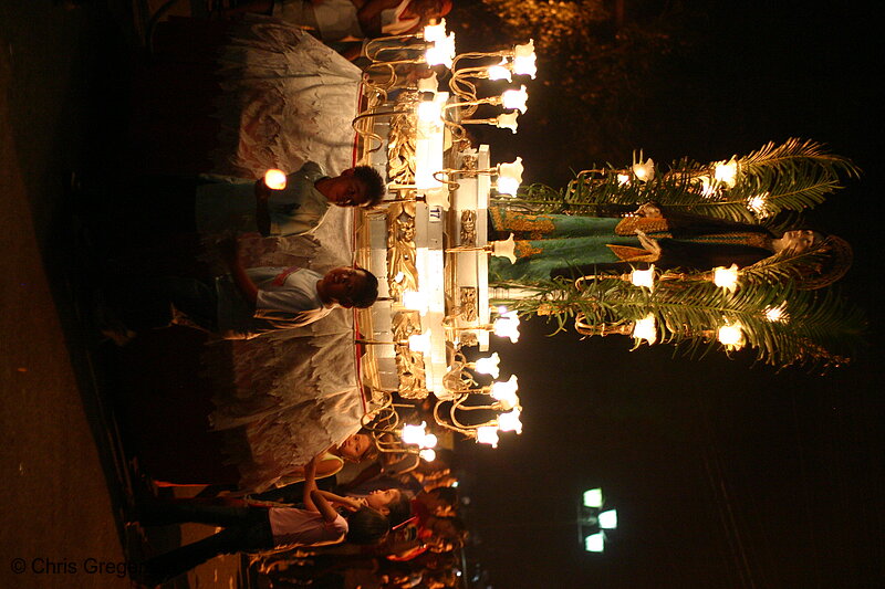Photo of Carroza in the Good Friday Parade, Vigan, the Philippines(7505)