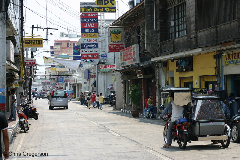 Photo of Street in Downtown Vigan, Ilocos Sur, Philippines(7513)