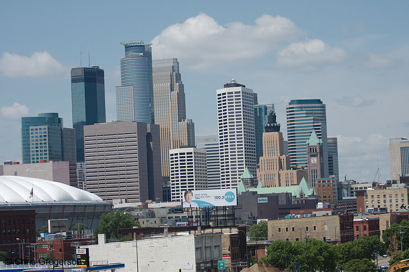 Photo of Downtown Minneapolis from the West Bank(7633)
