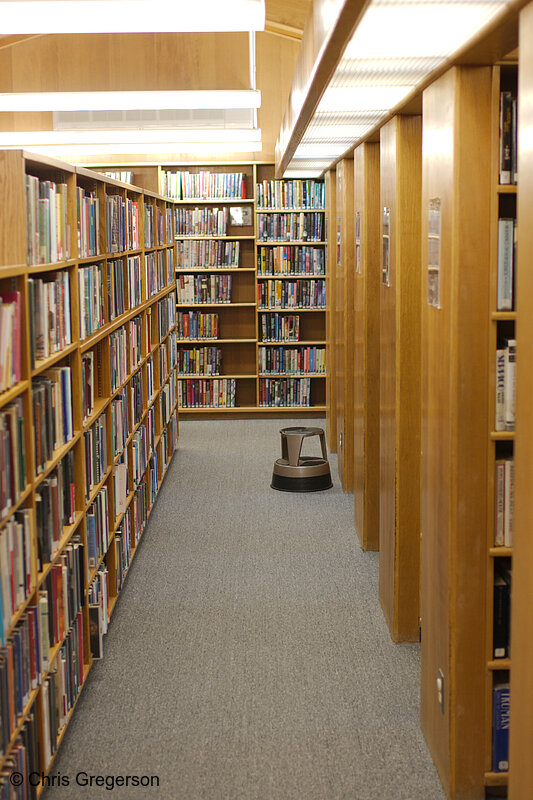 Photo of Bookshelves and Isles, Friday Library, New Richmond(7861)